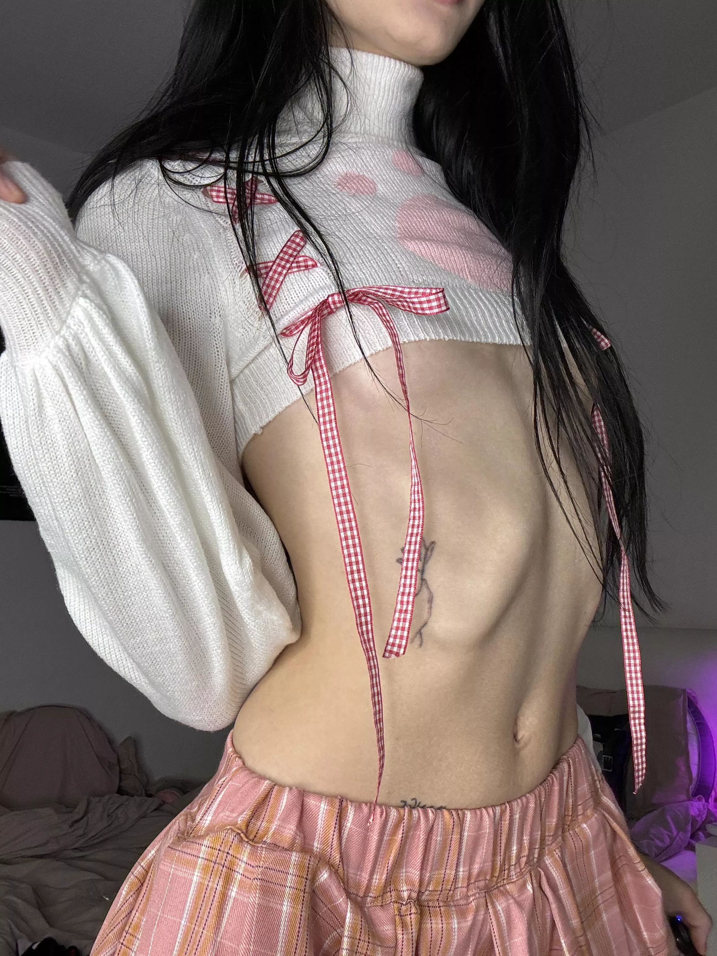 My ribcage wants your hot kiss