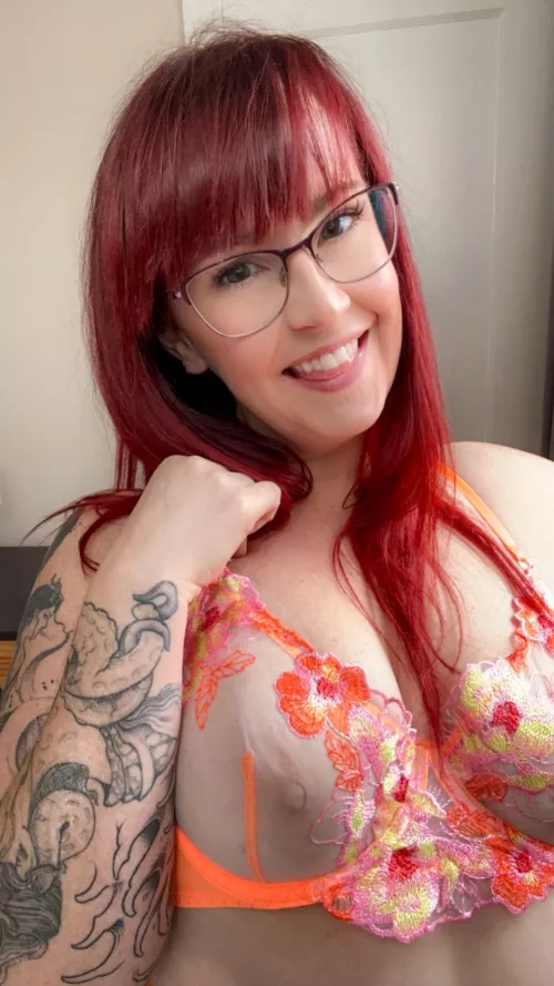 Orange you glad I bought this lingerie?