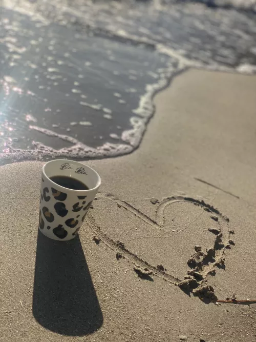 Sea and coffee