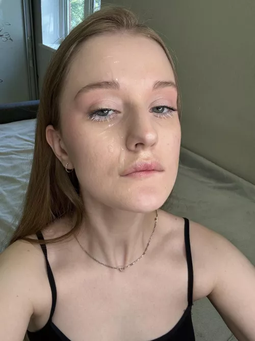 Semen is so warm and nice especially when it's on your face