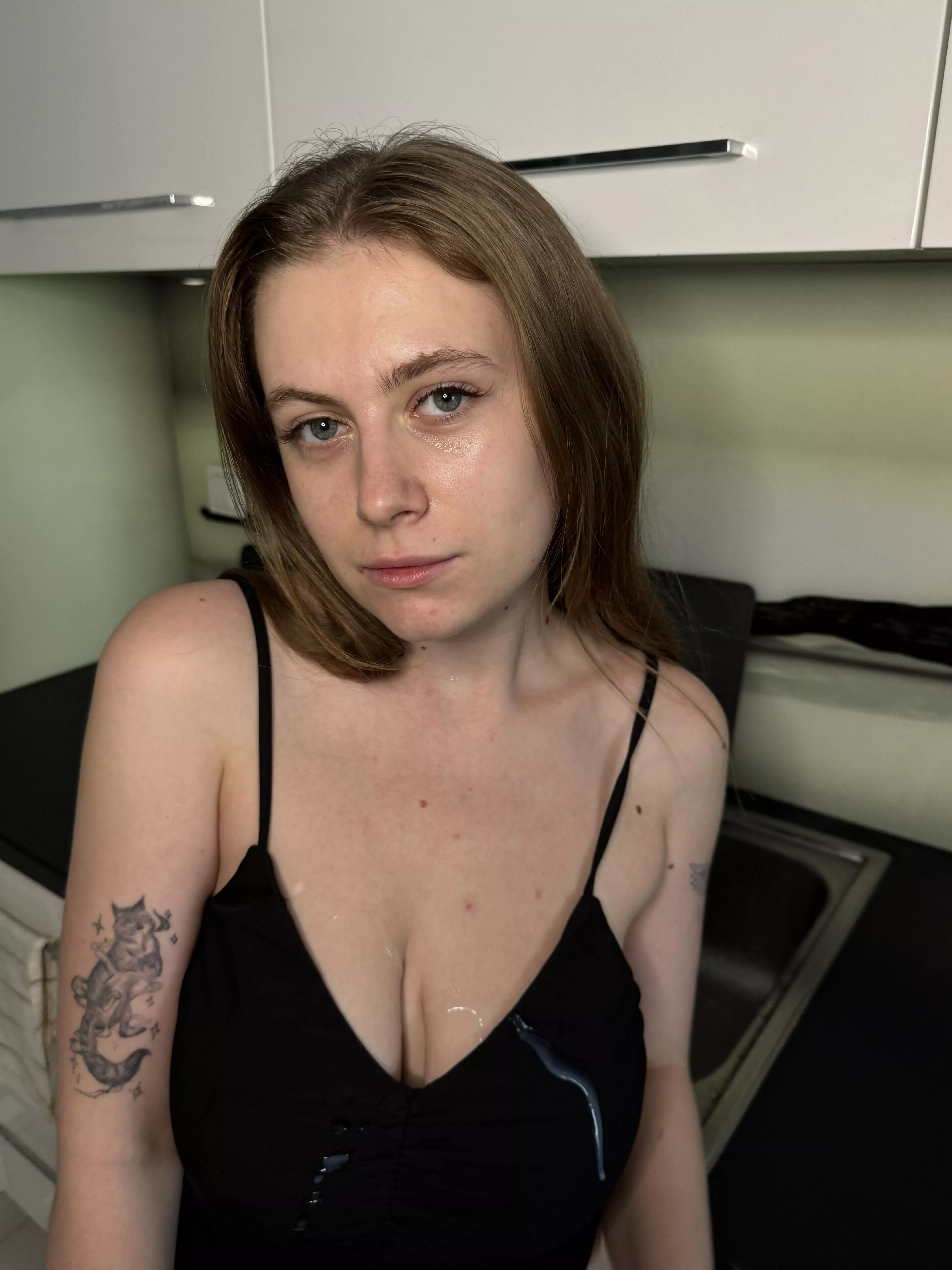 Tattooed redheads like having fun