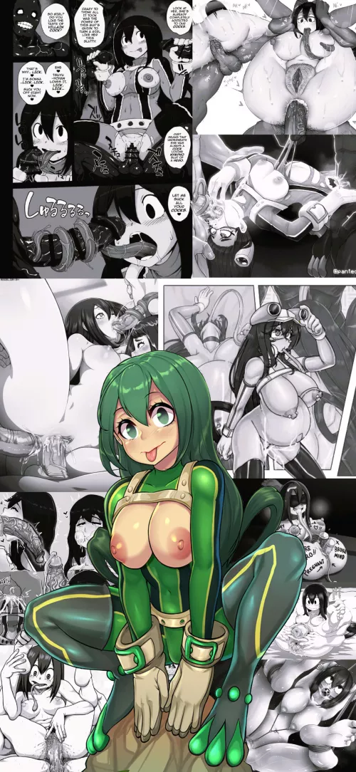 Tsuyu Asui Hentai Wallpaper (Redjet00)