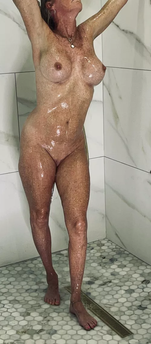 Wet freckles everywhere