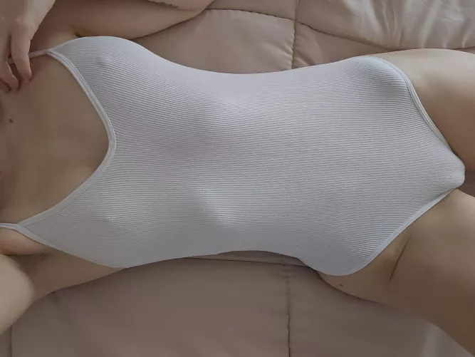 You can see my hard nipples