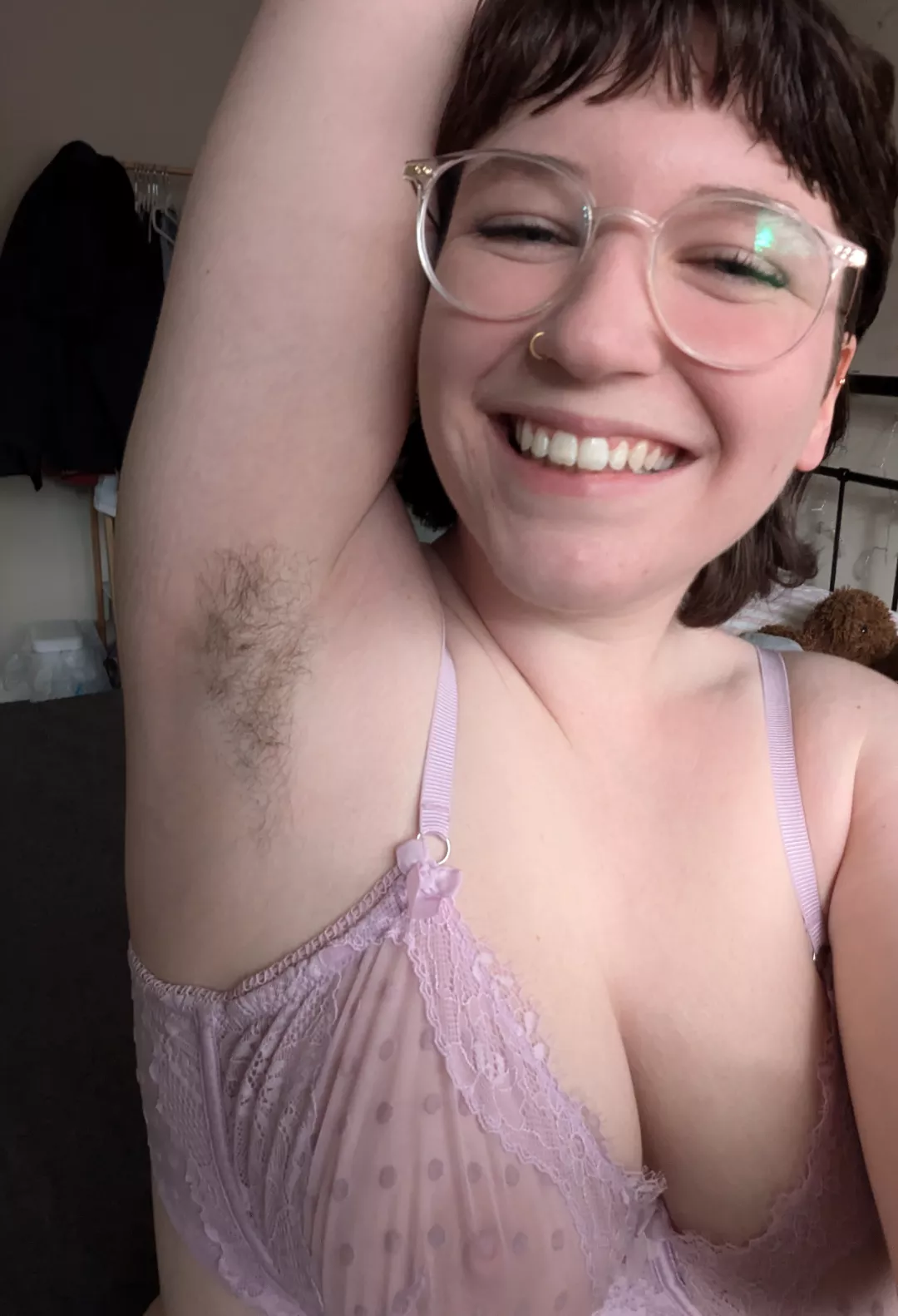 I love this subreddit :) I am so happy that there are people out there who love hairy ladies 