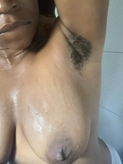 I shaved but it grew back so quick.