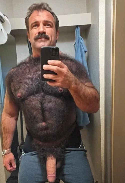 I want you to swallow my cock and burry your nose in my fur. Can you do that boy? 