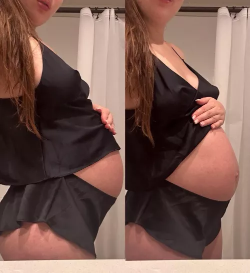 I would like someone to rub my pregnant belly 