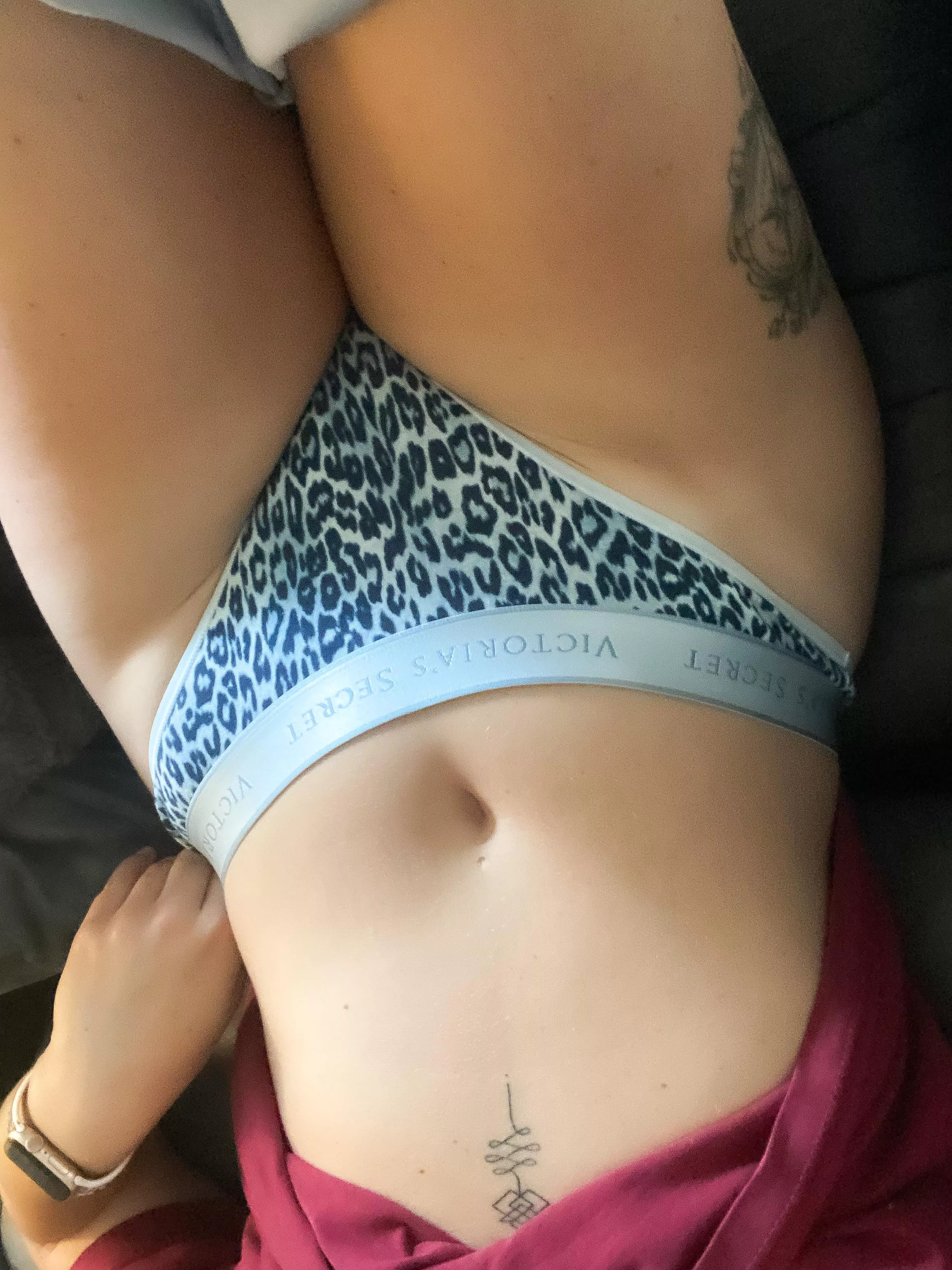 Mind if I take these off?