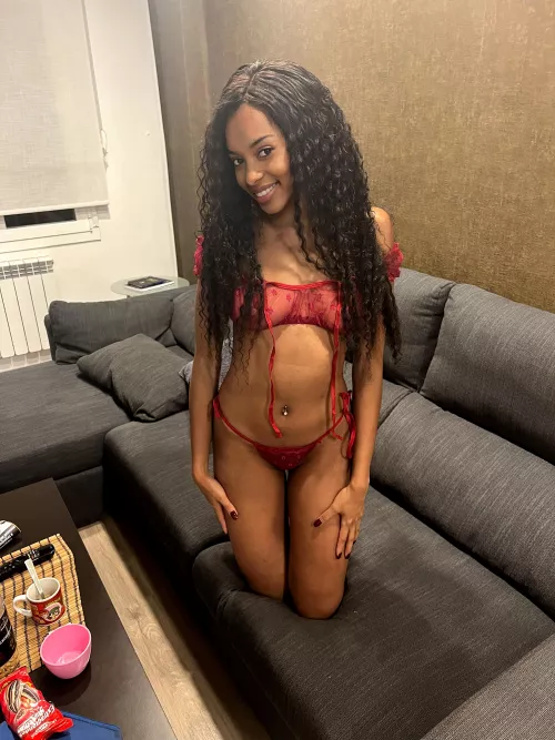 The couch is so much fun