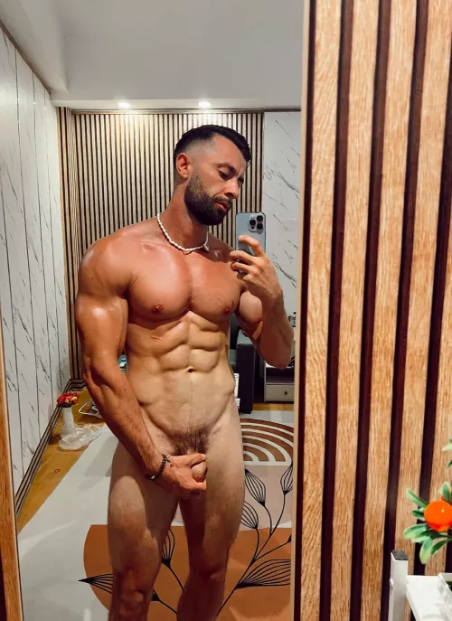 trying to hold out this boner