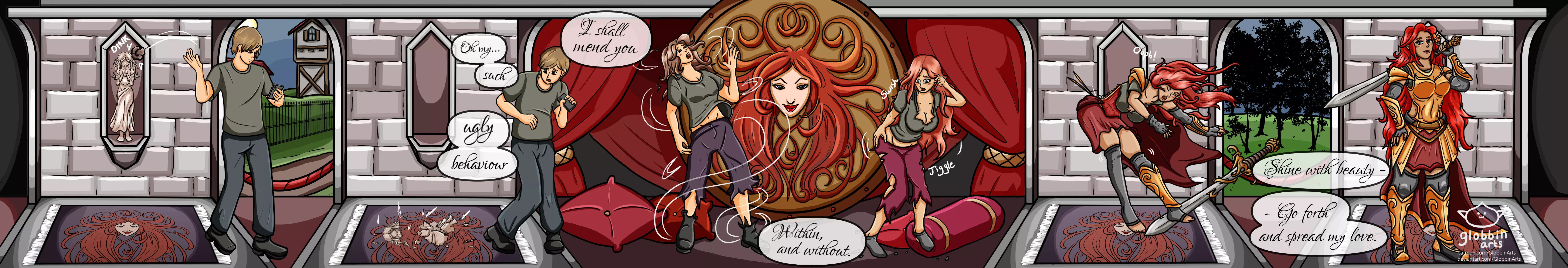 'Cursed' by the goddess of Love and Beauty [GlobbinArts]