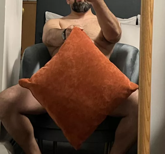 Finally able to relax in this hotel room after a long travel day. 