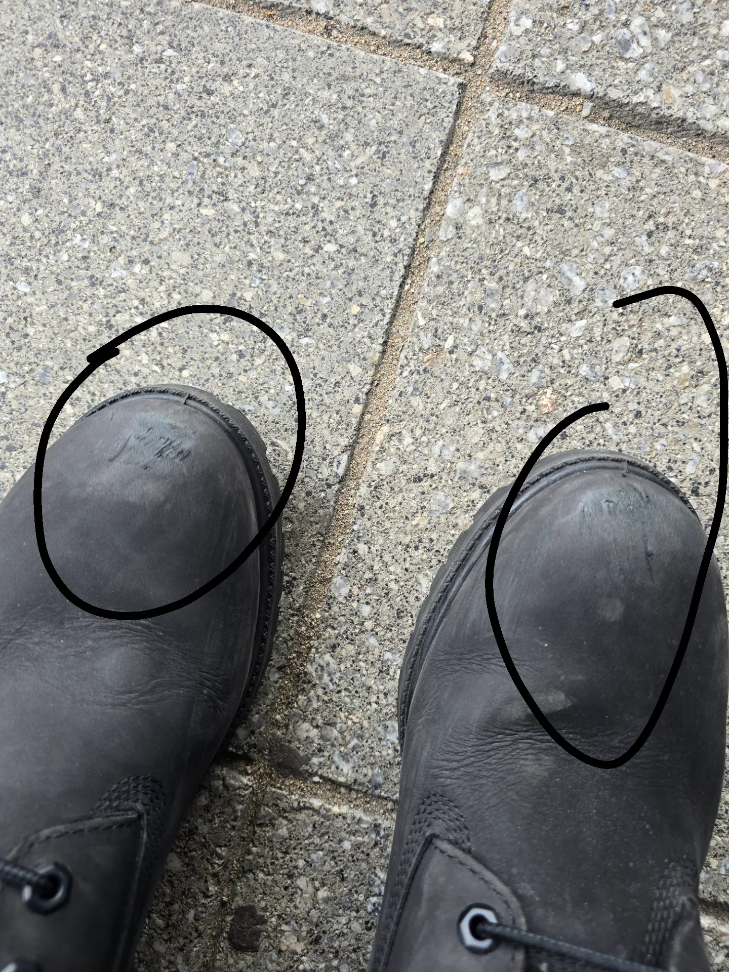 How to get rid of scuff marks on Timberland boots?