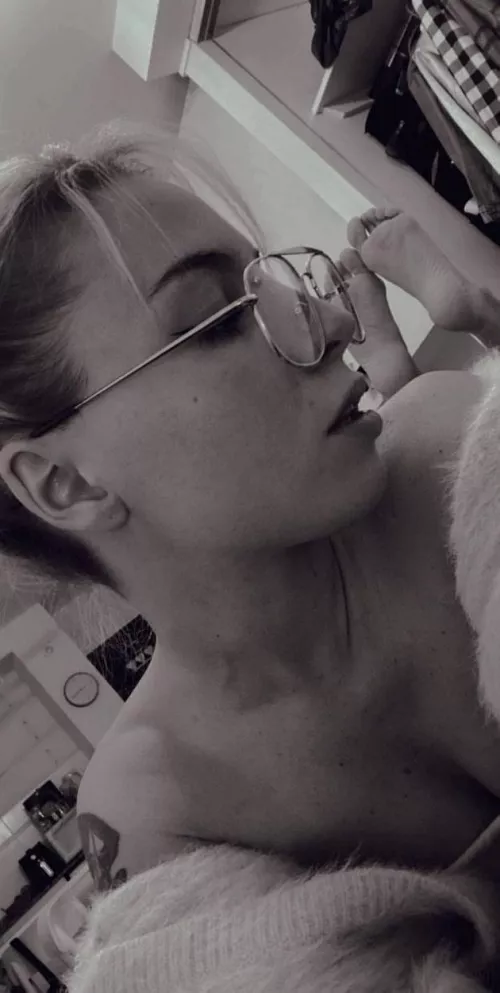 In my bed, sultry outfit on, feeling playful and eager 😏