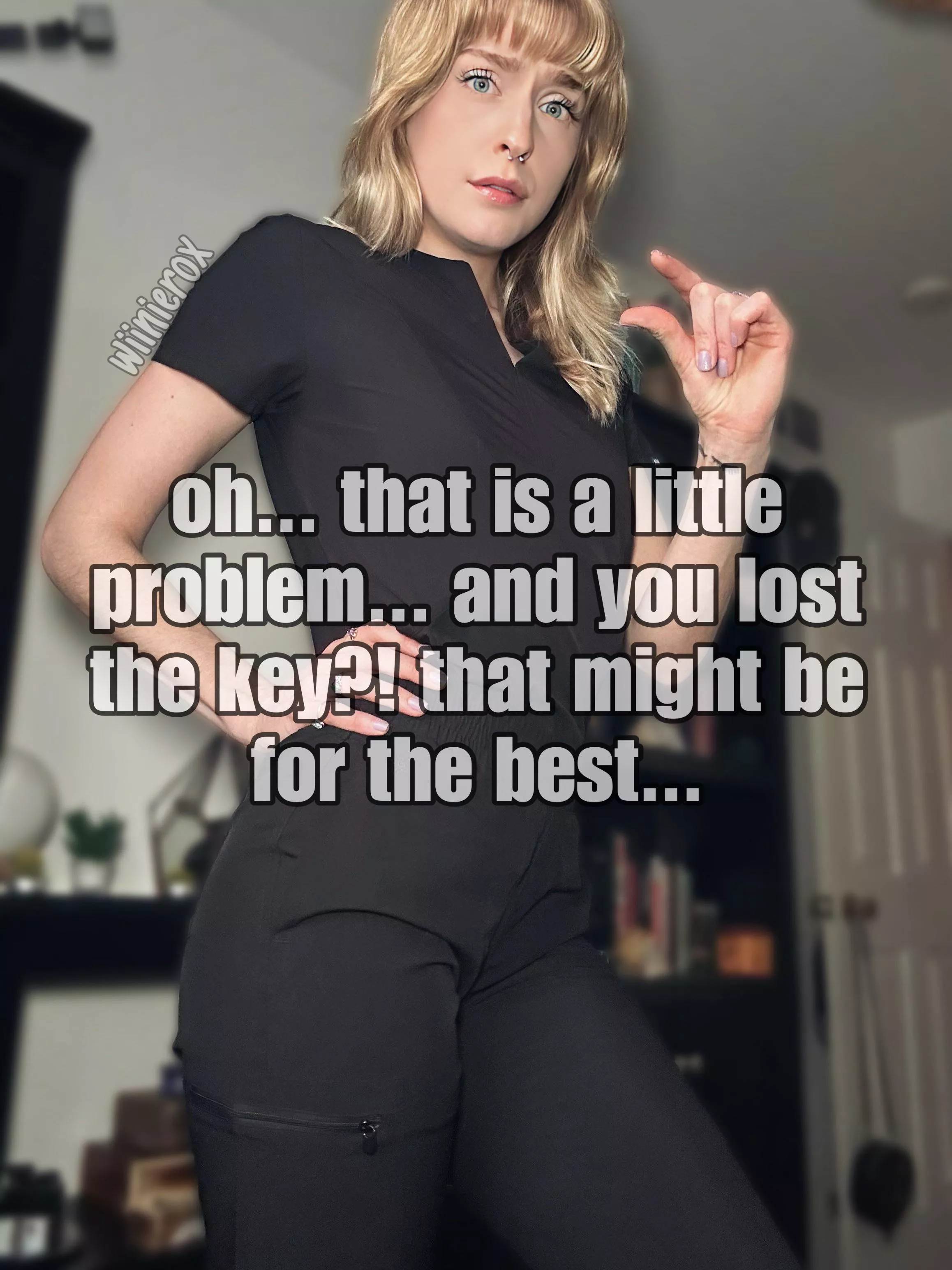 Nurse Wiinie is in charge of your cock now! How exciting 😈