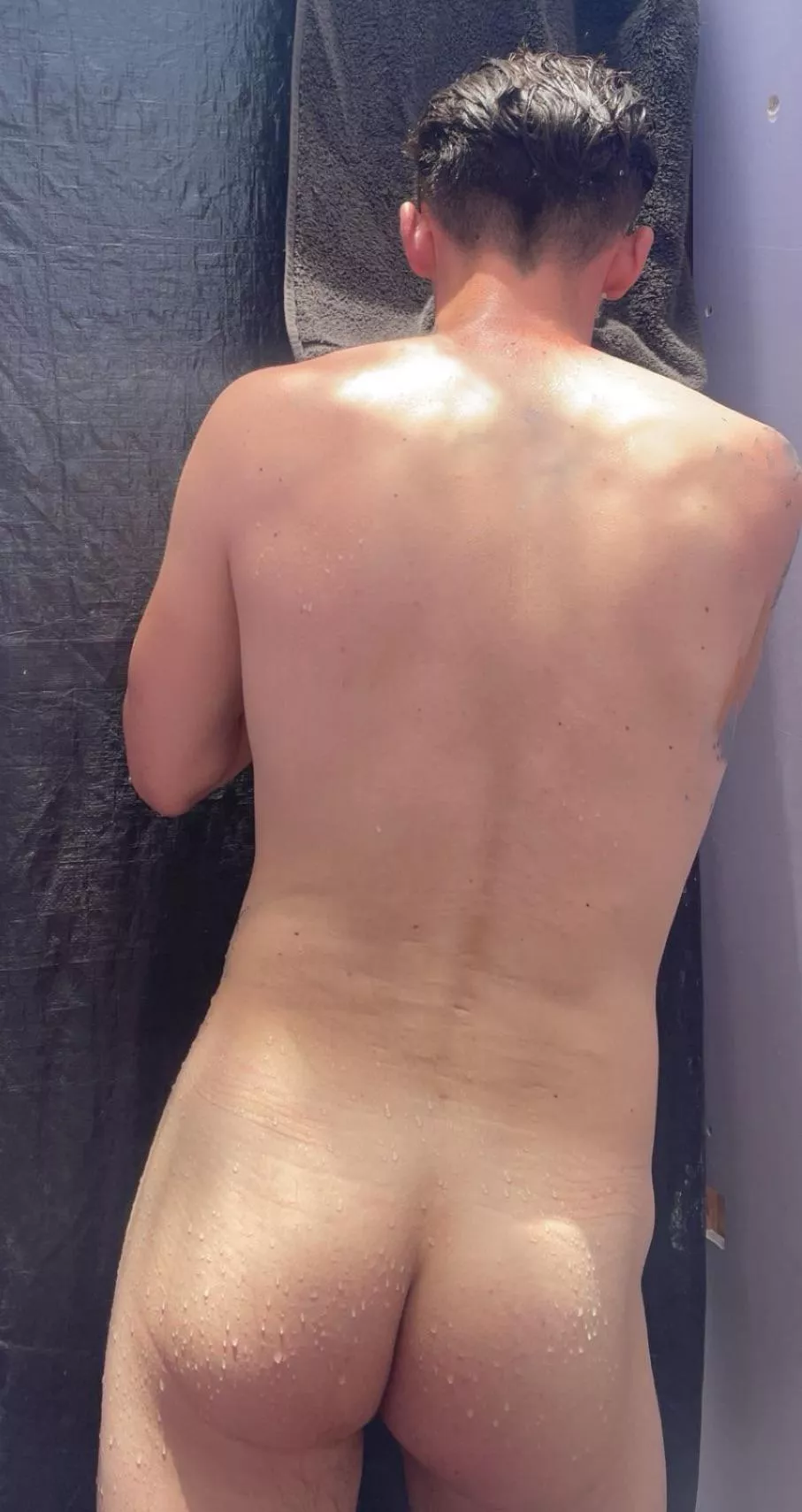 Outdoor showers are the best 