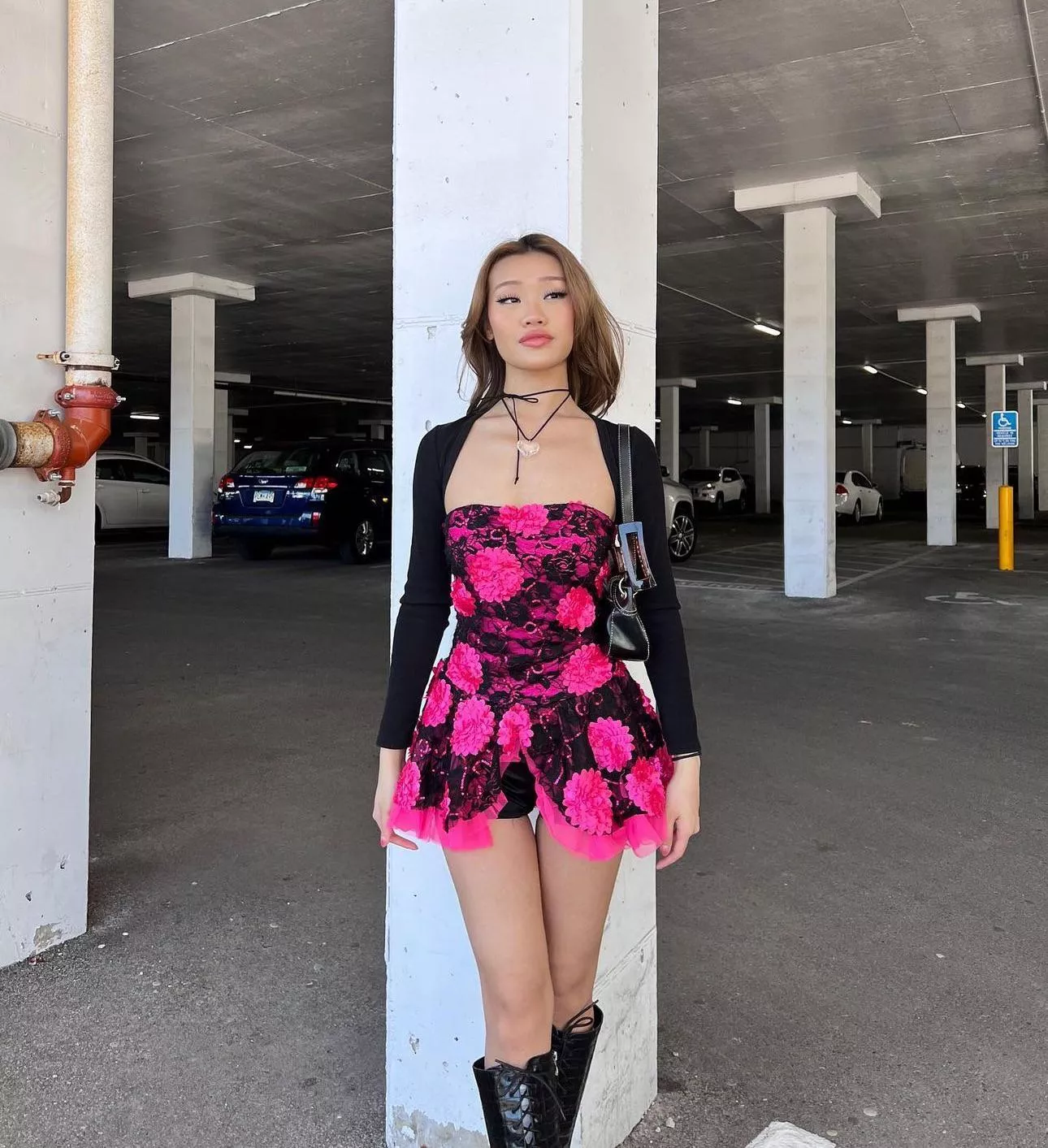 Pink to make the boys wink 😉😍