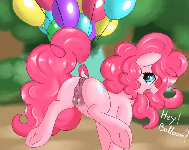 Pinkie just walking with her butt floating, spreading joy and happiness across ponyville. By me