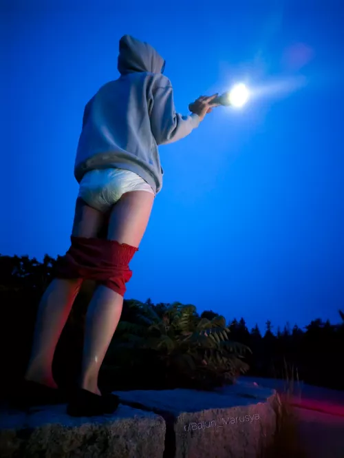 Playing lighthouse!!!