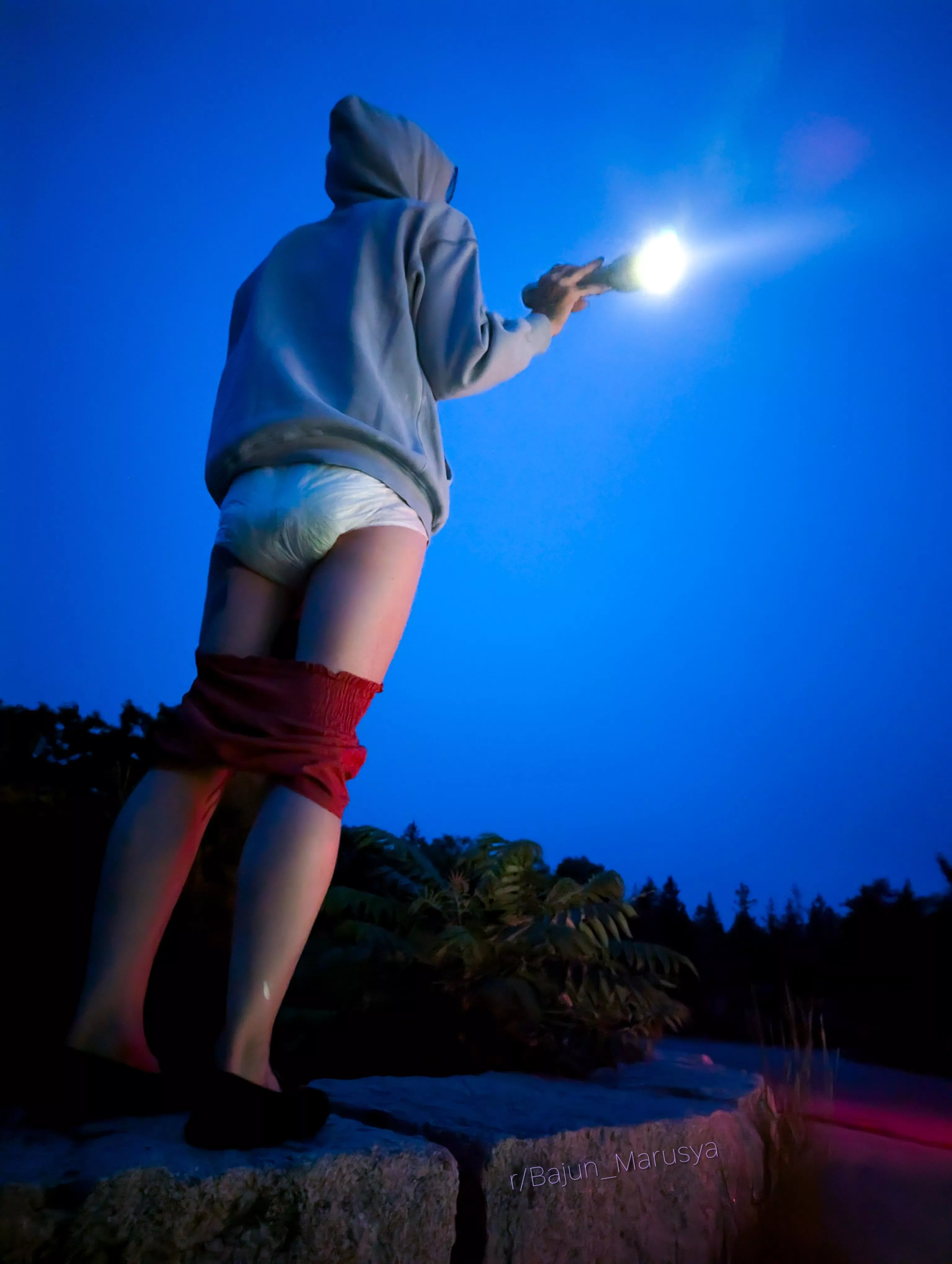 Playing lighthouse!!!