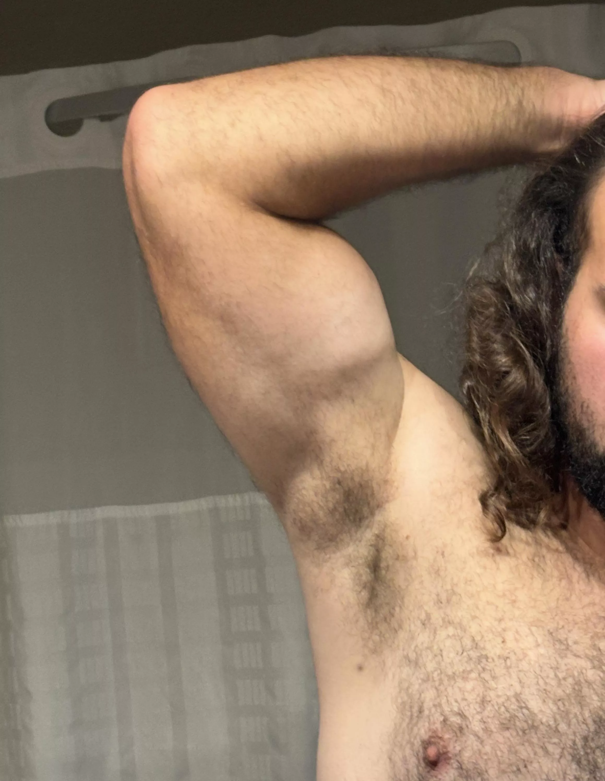 Sweaty day, sweaty arms 