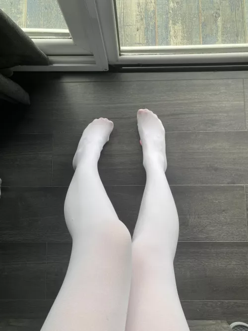 Tear off my stockings and suck my feet