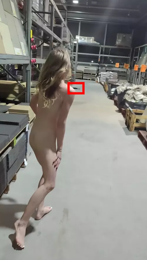 Where I was when I saw someone coming and where my clothes were 🙃