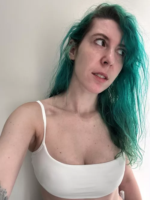 Cute in a sports bra