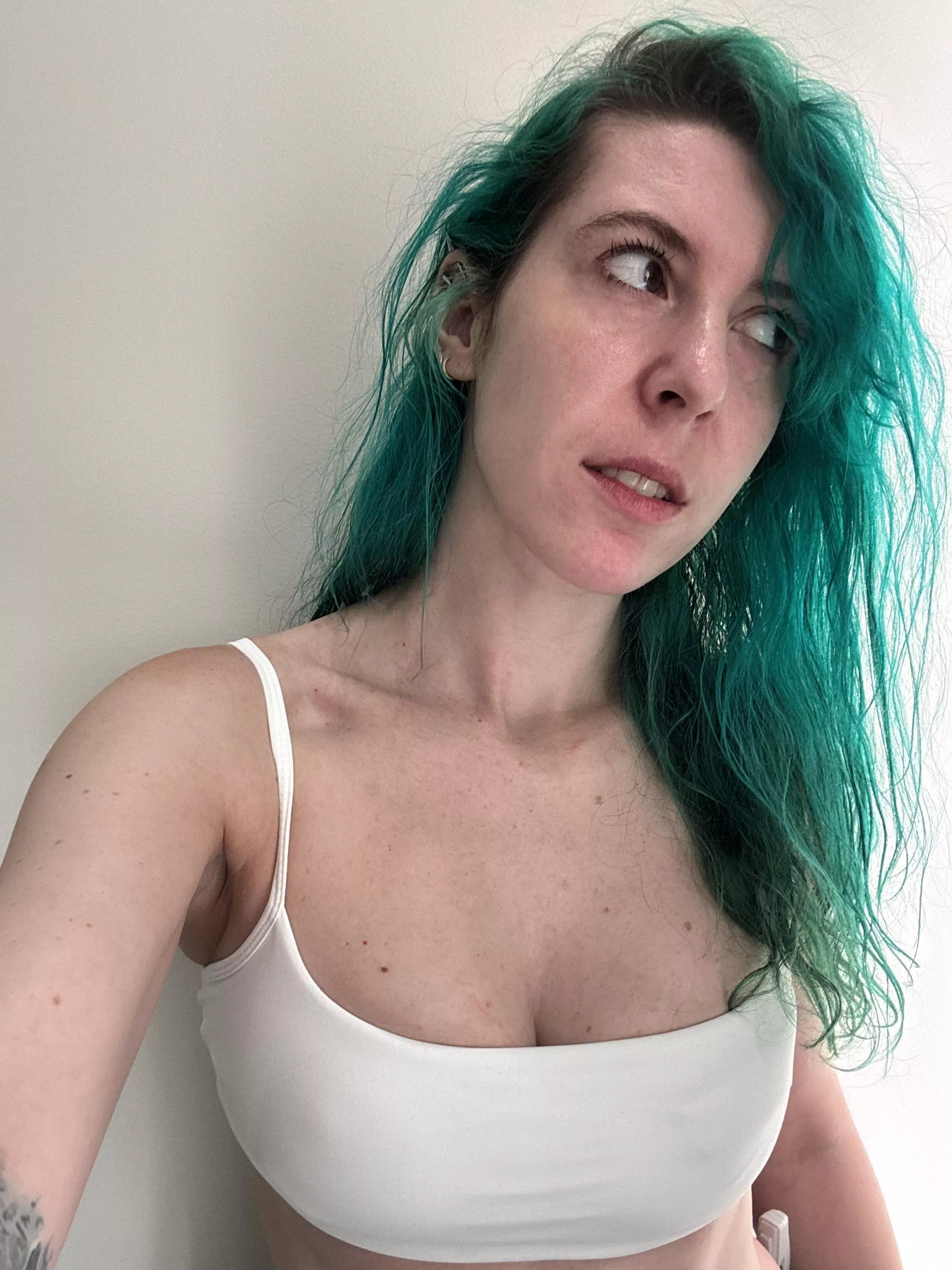 Cute in a sports bra