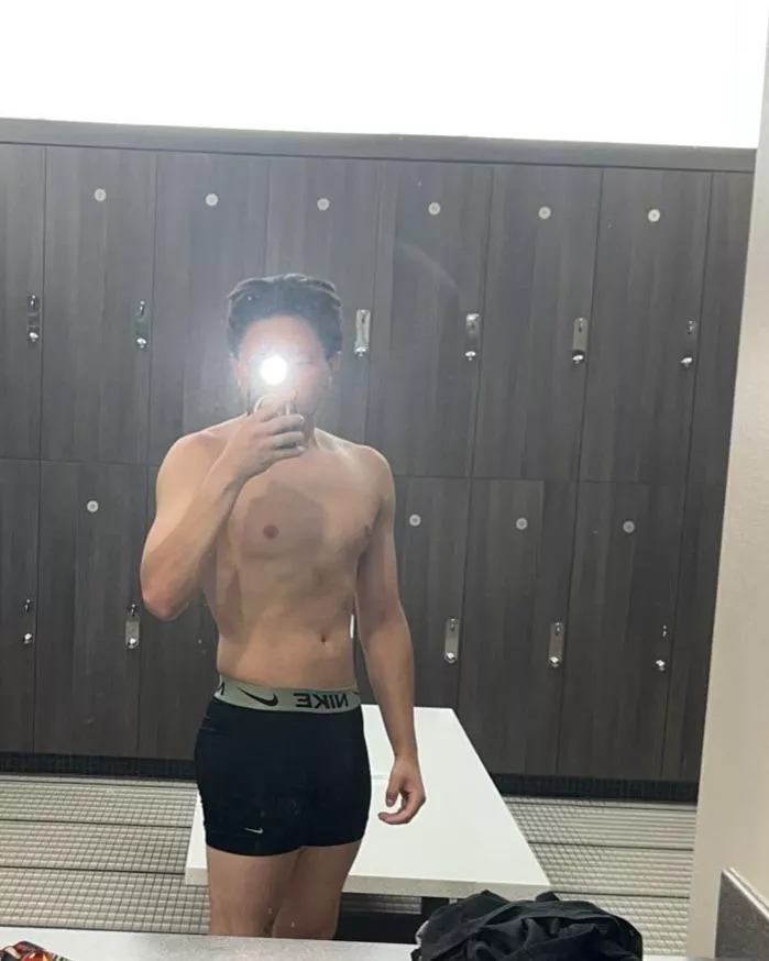 Empty locker room is the best