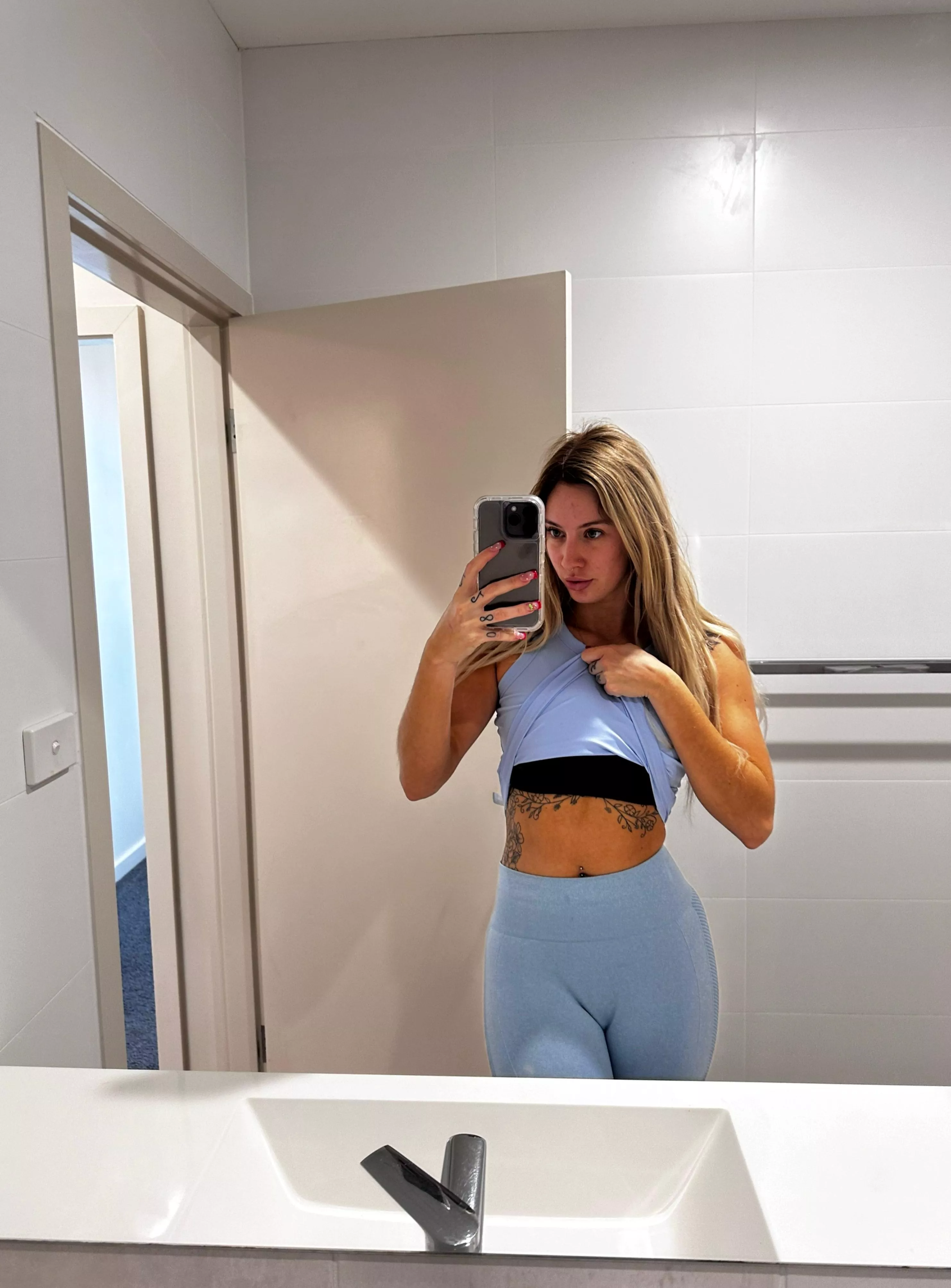 Felt cute, might take it all off for you later