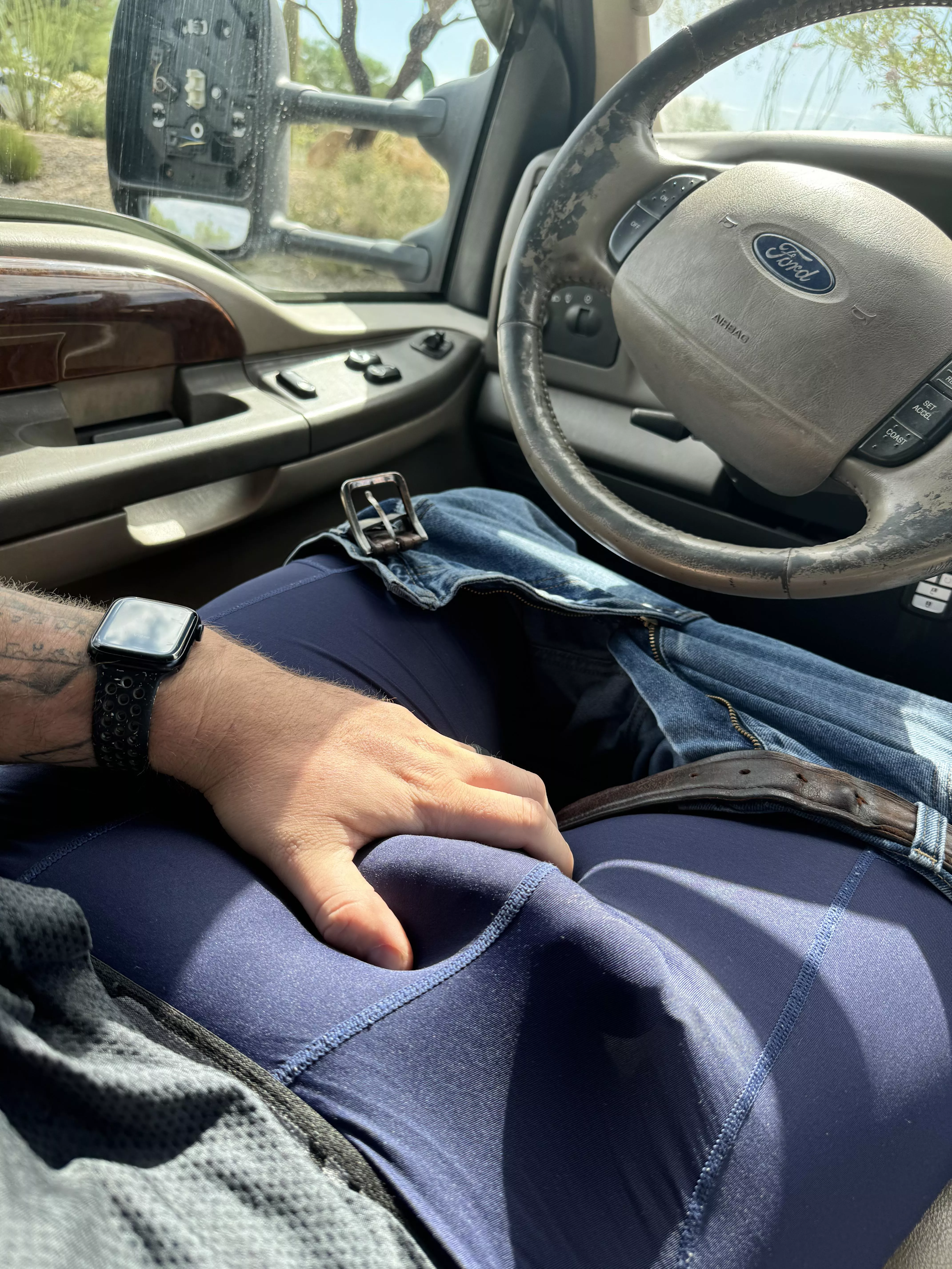 Had to give it a break from being trapped in my jeans at work 