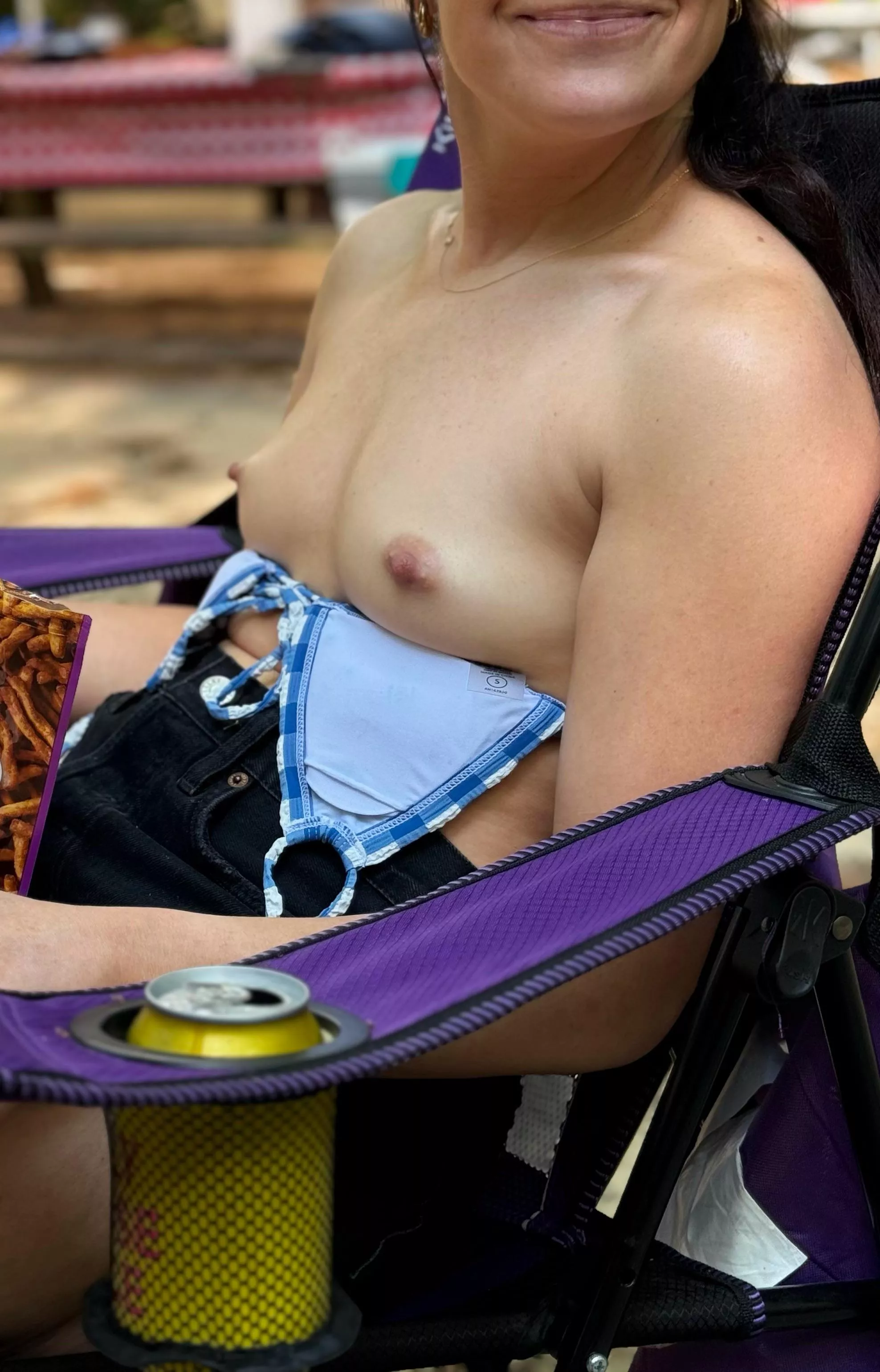 Letting the girls have some fresh air