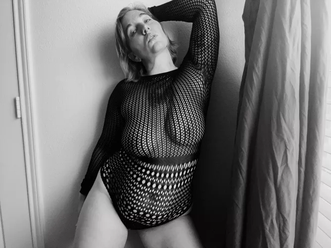 My first fishnet bodysuit, is it a keeper?