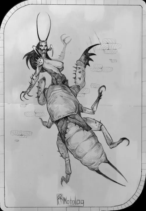 [OC] one of the hive beasts 