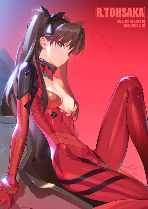 Rin Tohsaka, Second Children (Siino) [Fate & Evangelion crossover]
