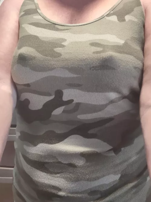 Since I'm Wearing Camouflage, You Probably Can't See Them. 