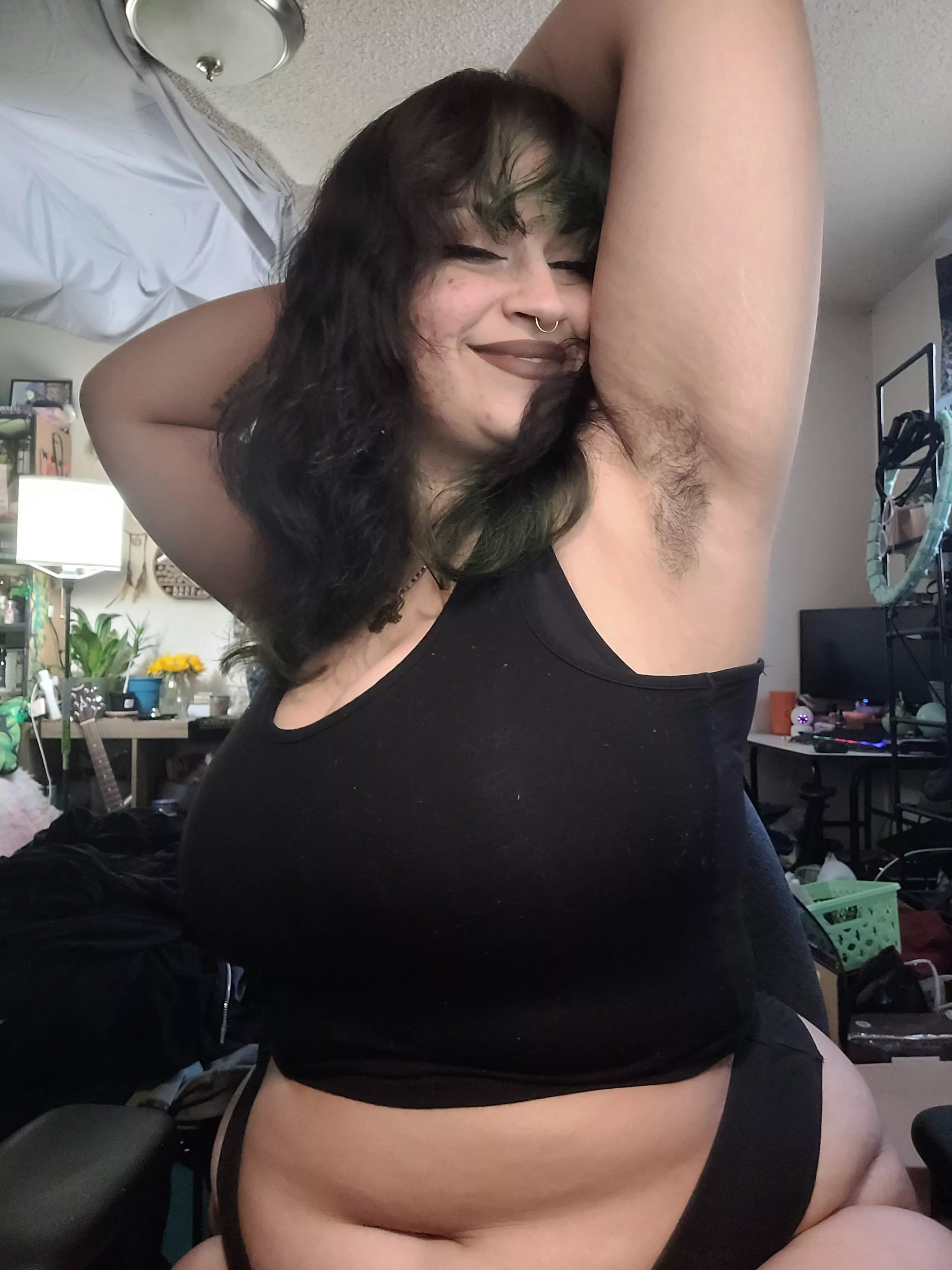 sneaking a sniff i cant help it