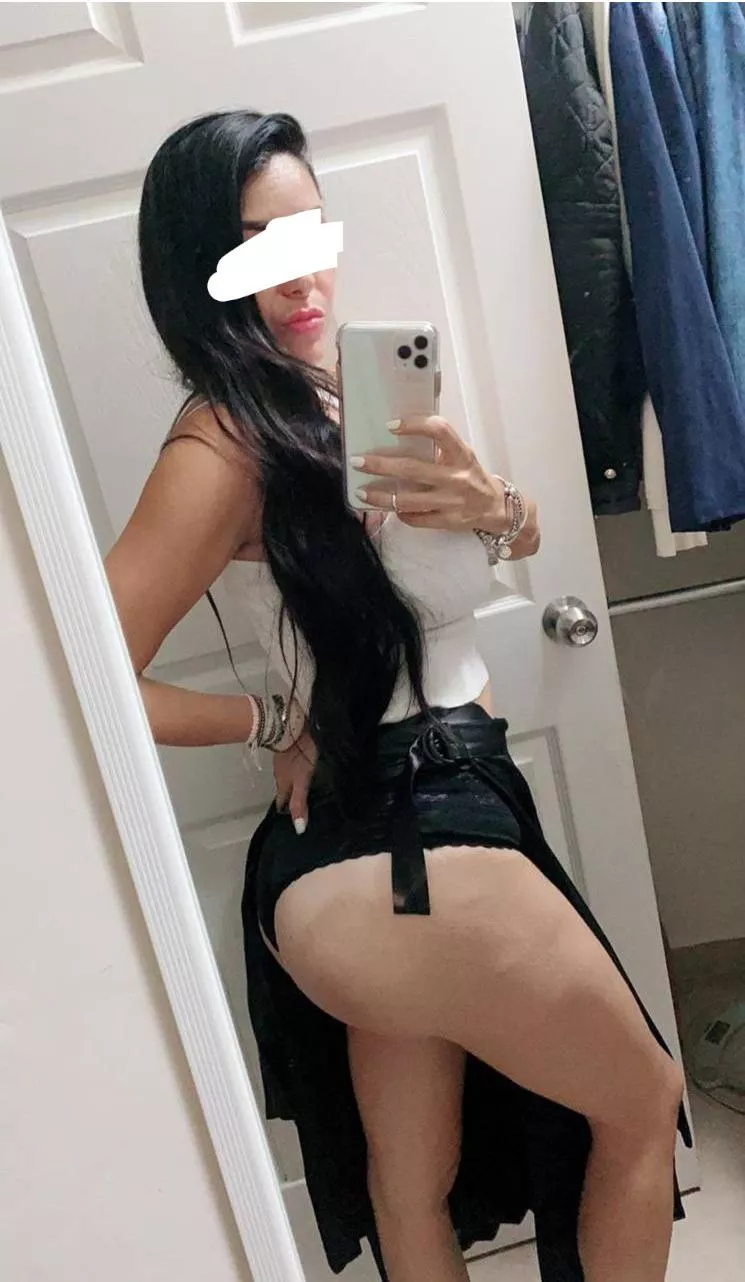 Would you like to take my husband's place to sleep with me?