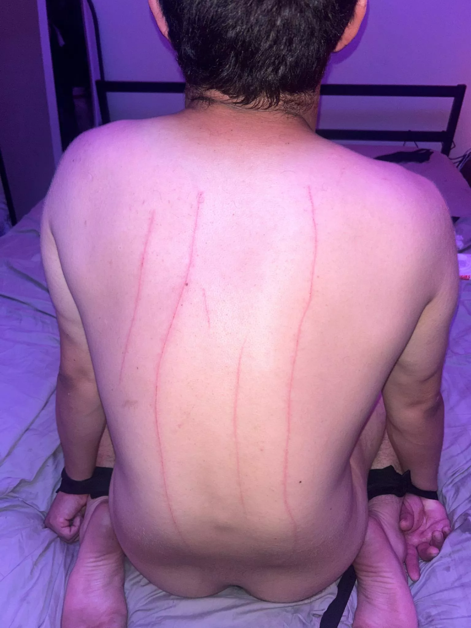 First time being my wife's slave. 