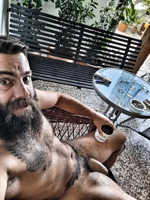 I Like my coffie naked 