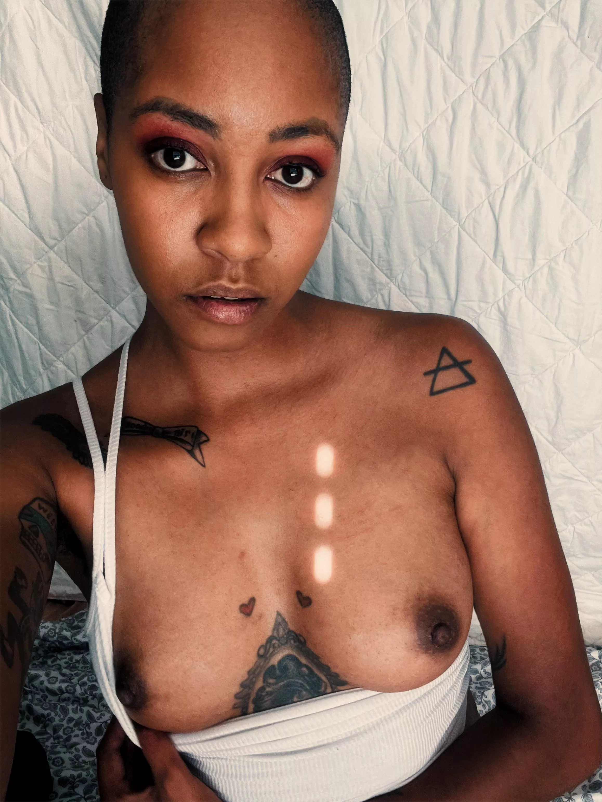 I love being able to take my titties out in my “office” everyday. What would you say if I had them out at your office? 