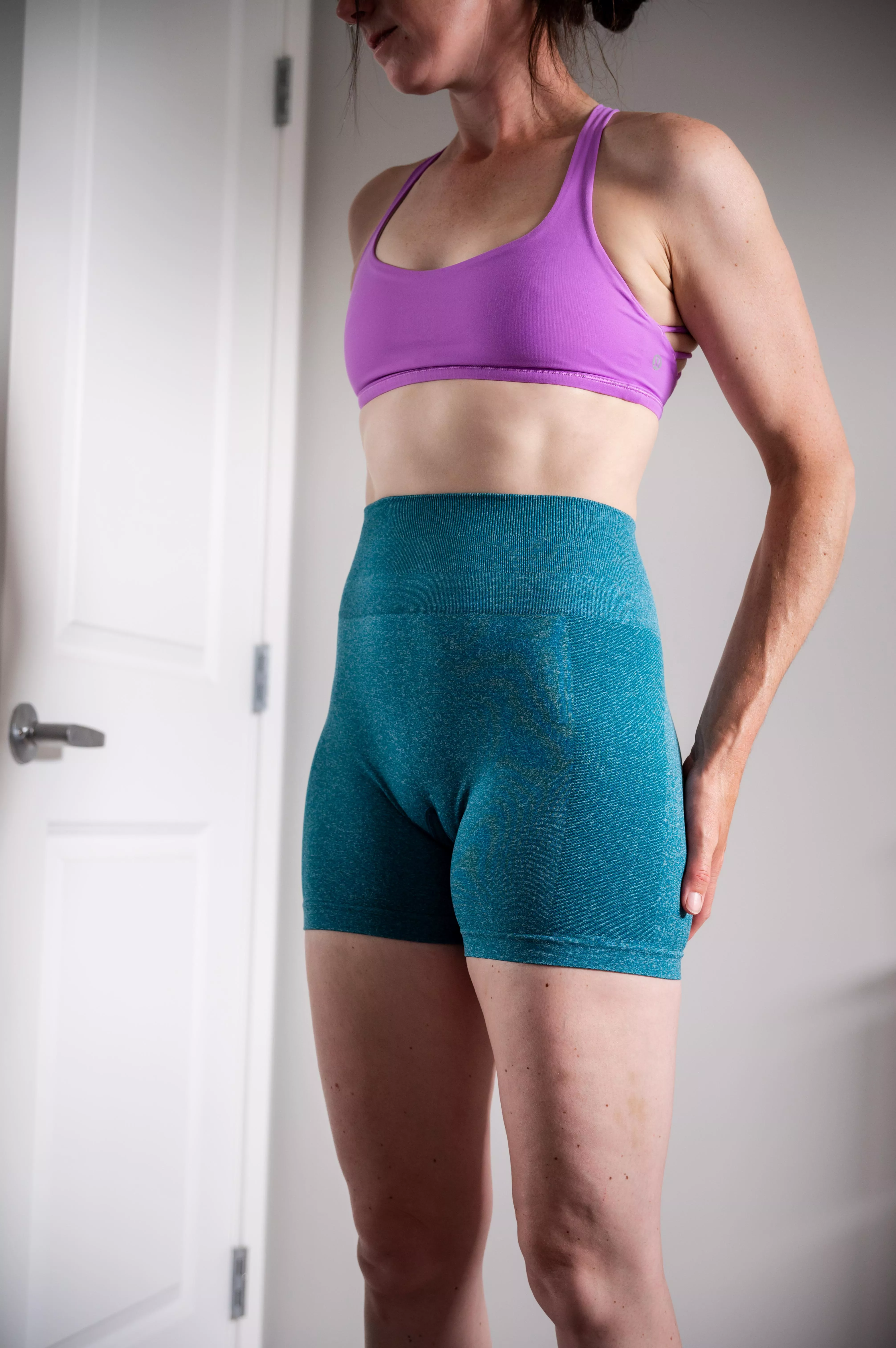 I love showing the outline of my pussy