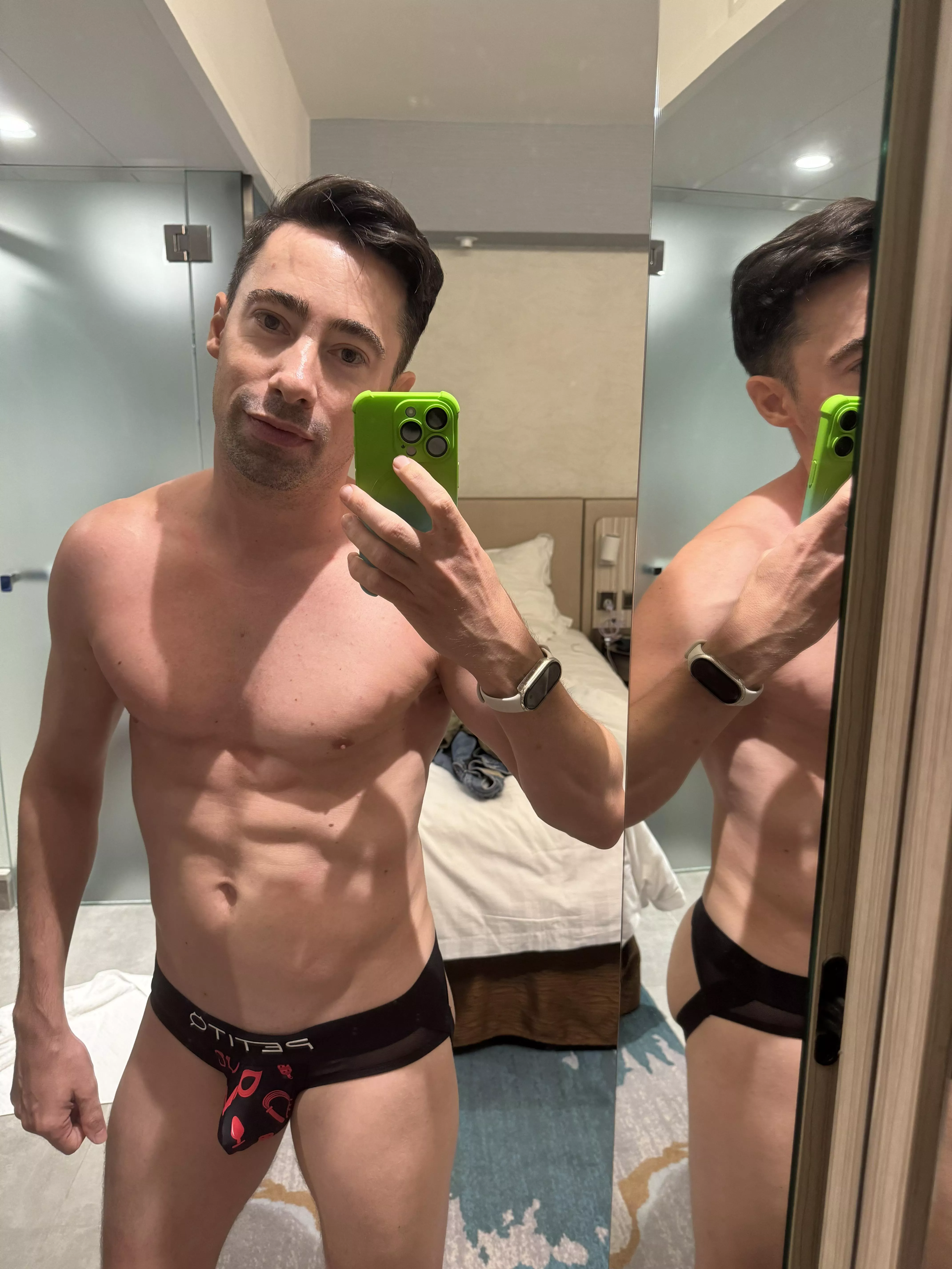 I wore this jockstrap at the underwear party last night and people liked it 