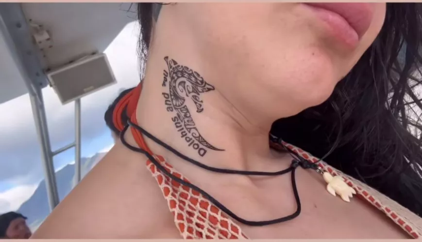 Mandy New Tattoo 🐬