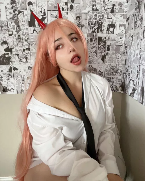 Me as Power from Chainsaw Man (not_sugashi)