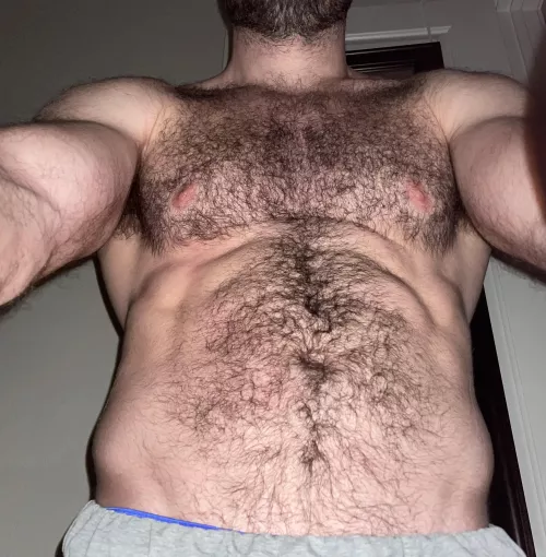 POV: you look up to hairy men 