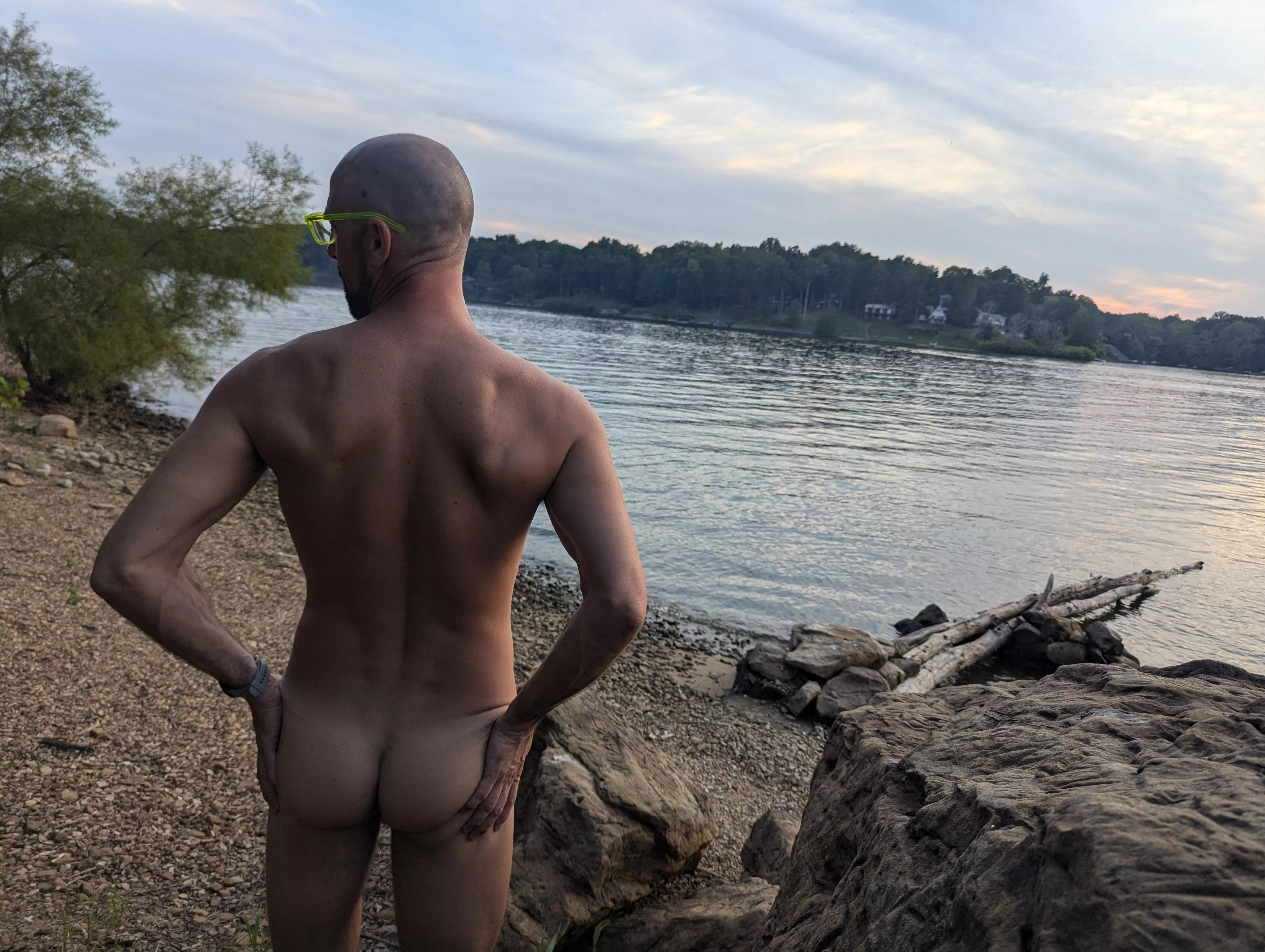 Taking in the sunset 