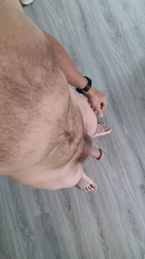 Waiting for laundry to dry